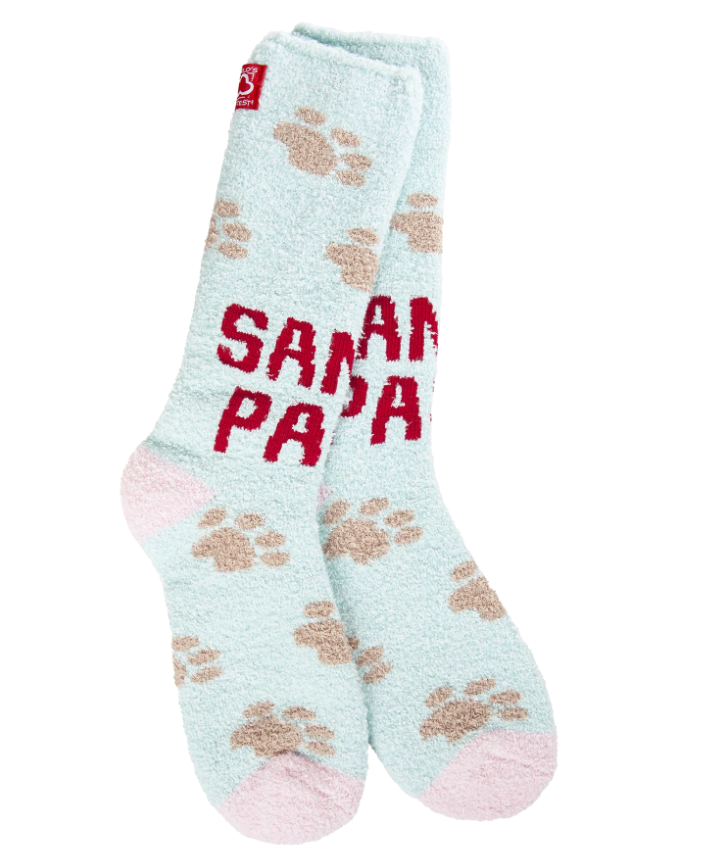 Cozy Crew Socks Santa Paws