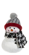 Load image into Gallery viewer, Cozy Snowman Pocket Figurine
