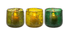 Load image into Gallery viewer, Crackle Glass Votive Holders
