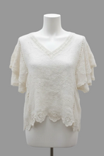 Load image into Gallery viewer, Crotchet Lace Top - One Size
