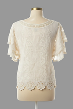 Load image into Gallery viewer, Crotchet Lace Top - One Size
