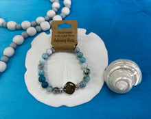 Load image into Gallery viewer, Natural Stone Bracelet with Beach Sand from Asbury Park, NJ
