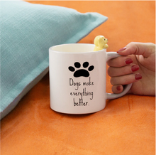 Load image into Gallery viewer, Dog&#39;s Make Everything Better 17oz Mug
