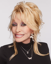 Load image into Gallery viewer, Dolly Parton X Kendra Scott Ari Music Vintage Silver Iridescent Drusy

