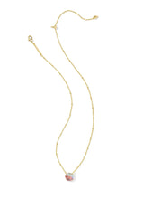 Load image into Gallery viewer, Kendra Scott Dichroic Glass Jolie Necklace in Gold
