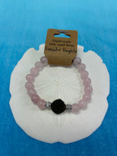 Load image into Gallery viewer, Natural Stone Bracelet with Beach Sand from Seaside Heights, NJ
