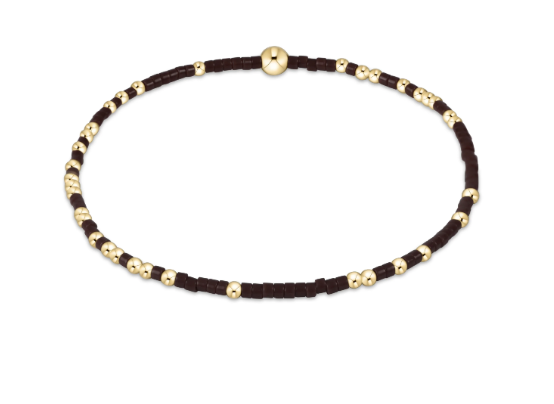 ENewton Hope Unwritten Bracelet - Chocolate