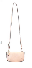 Load image into Gallery viewer, Eggshell Pink Mini Crossbody/Wristlet/Clutch
