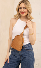 Load image into Gallery viewer, Ellen Guitar Strap Sling Bag in Caramel
