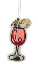 Load image into Gallery viewer, Beaded Holiday Cocktail Ornaments
