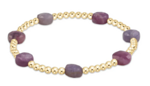 Enewton Extends Admire Gold 3mm Bead Bracelet Ruby