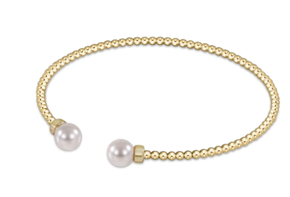 Enewton Classic 2mm Bead Cuff Pearl