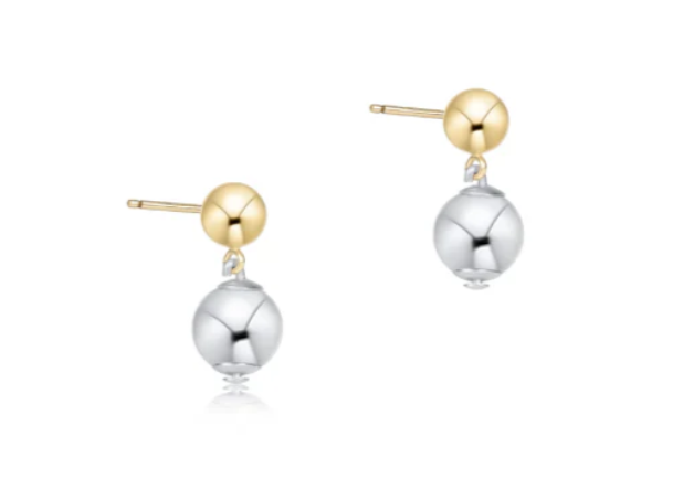Enewton Classic 8mm Ball Drop Stud - Mixed Metal