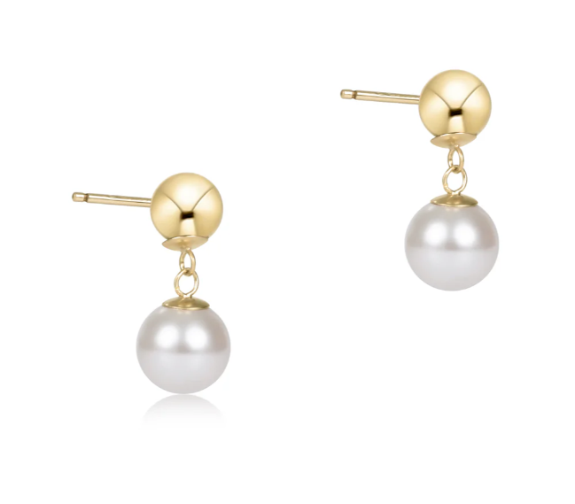 Enewton Classic 8mm Ball Drop Stud - Pearl