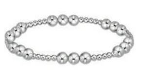 Enewton Classic Joy Pattern 6mm Bead Bracelet Sterling Silver