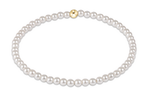 Enewton Classic Pearl 3mm Bead Bracelet