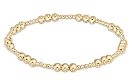 Enewton Extends Classic Gold Joy 4MM Bead Bracelet