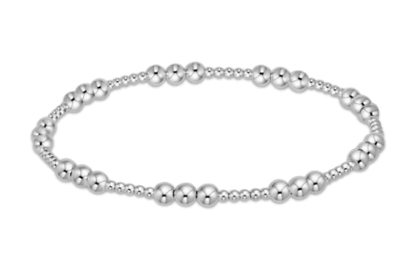 Enewton Extends Classic Joy Pattern 4mm Bead Bracelet Sterling Silver