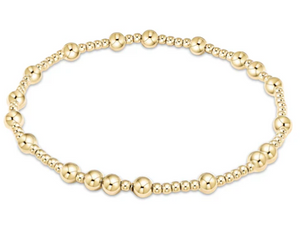 Enewton Extends Hope Unwritten 4mm Bead Bracelet Gold