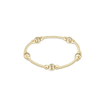 Enewton Purpose Dignity 6mm Bead Bracelet Gold