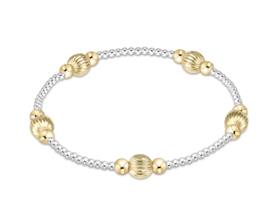 Enewton Purpose Dignity 6mm Bead Bracelet Mixed Metal