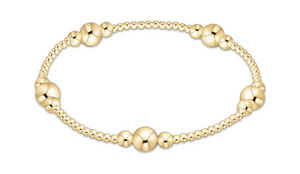 Enewton Purpose Gold 6mm Bead Bracelet