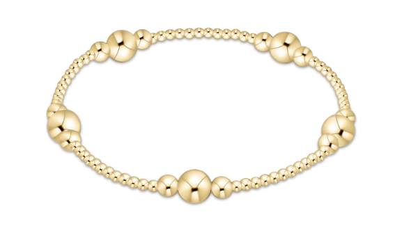 Enewton Purpose Gold 6mm Bead Bracelet