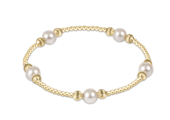 Enewton Purpose Pearl Dignity 6mm Bead Bracelet
