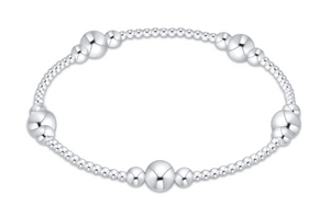 Enewton Purpose Sterling Silver 6mm Bead Bracelet