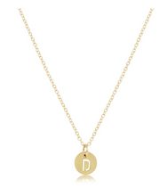 Load image into Gallery viewer, Enewton Initial 16&quot; Necklaces Respect Small Gold Discs
