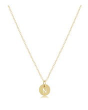 Load image into Gallery viewer, Enewton Initial 16&quot; Necklaces Respect Small Gold Discs
