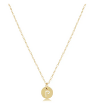 Load image into Gallery viewer, Enewton Initial 16&quot; Necklaces Respect Small Gold Discs
