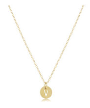 Load image into Gallery viewer, Enewton Initial 16&quot; Necklaces Respect Small Gold Discs
