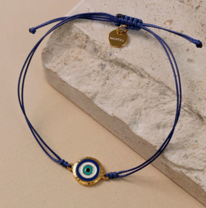 Thread of Protection Evil Eye MantraBand Bracelet