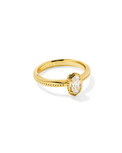 Load image into Gallery viewer, Kendra Scott Mini Elyse Gold Ring
