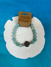 Load image into Gallery viewer, Natural Stone Bracelet with Beach Sand from Wildwood, NJ
