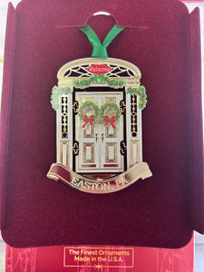 Easton, PA Holiday Door Ornament