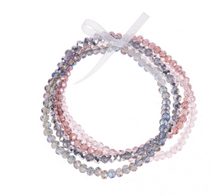 Load image into Gallery viewer, Faceted Beaded Stretch Bracelet Set
