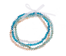 Load image into Gallery viewer, Faceted Beaded Stretch Bracelet Set
