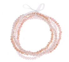 Load image into Gallery viewer, Faceted Beaded Stretch Bracelet Set
