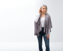 Load image into Gallery viewer, Neutral Bordeaux Cardi Wraps
