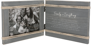 Family is Everything - 8.5"x 6.5" Hinged Frame