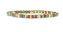 Load image into Gallery viewer, Fearless Morse Code Tila Bracelet
