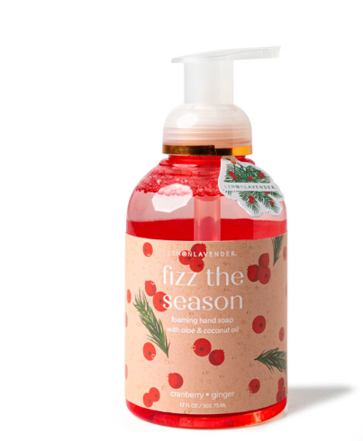 Fizz the Season Holiday Foaming Soap