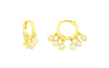 Load image into Gallery viewer, Florence Shaker Gold Huggie Earrings
