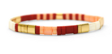 Load image into Gallery viewer, Forever Family Tila Morse Code Bracelet
