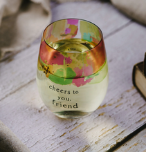 Load image into Gallery viewer, Friend-18 oz Stemless Wine Glass

