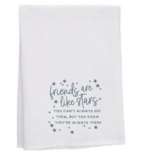 Load image into Gallery viewer, Friends are Like Stars Kitchen Towel
