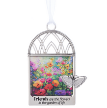 Load image into Gallery viewer, Friends are the Flowers Ornament

