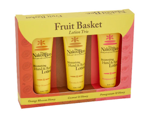 Naked Bee Fruity Basket Lotion Trio